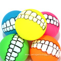 Teeth Training Sound Vinyl Rubber Dog Ball Toy